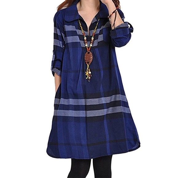 Dresses & Skirts - Blue Dress. Dresses & Skirts - Blue Dress.